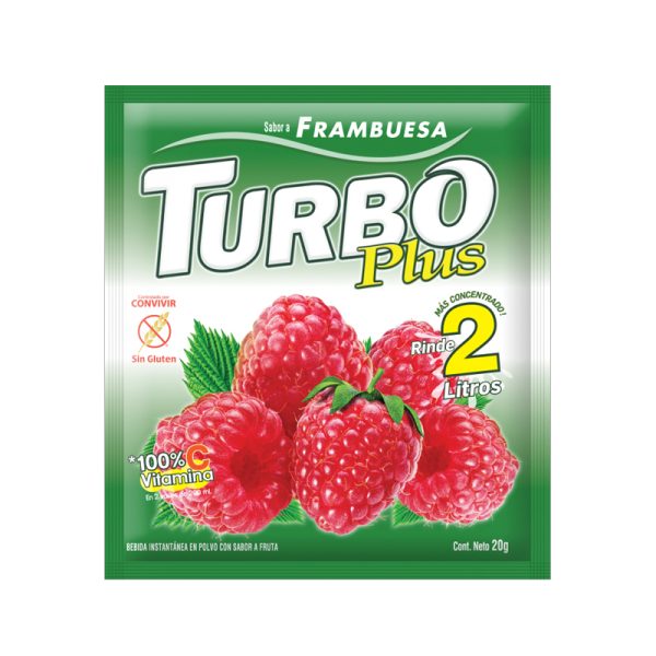 Turbo Plus Frambuesa