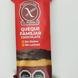 Queque Familiar Con Cobertura De Chocolate