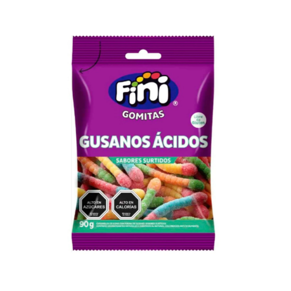 Gomitas Fini Gusanos Acidos