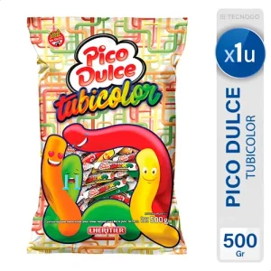 Masticable Tubicolor pico dulce
