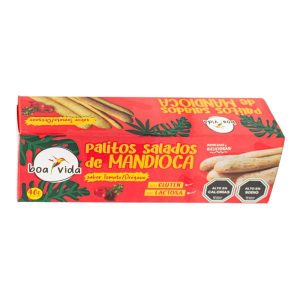 Palitos de mandioca tomate orégano