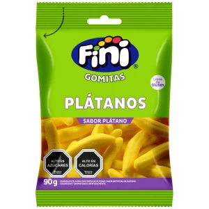 Gomitas plátanos fini