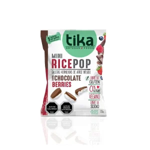 Mini rice pop berries
